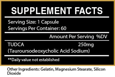 Tudca Liver Support By Centurion Labz