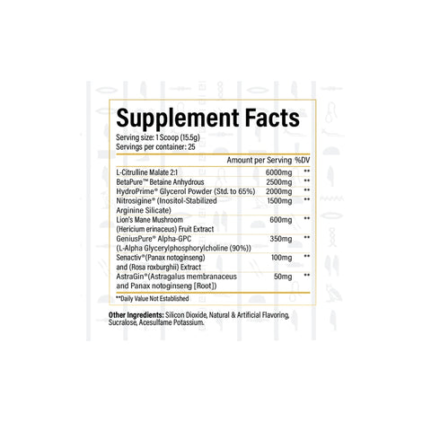 Amun-Ra Non Stim Pre Workout By Historic Labs