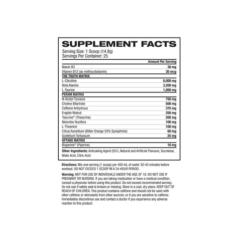 DVST8 Pre Workout By Inspired Nutrition