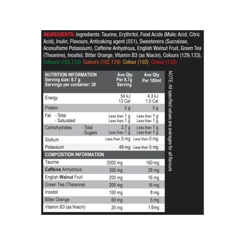 War Hammer By International Protein