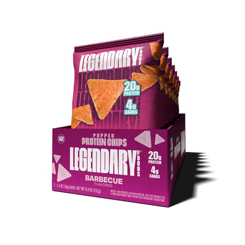 Popped Protein Chips By Legendary Foods