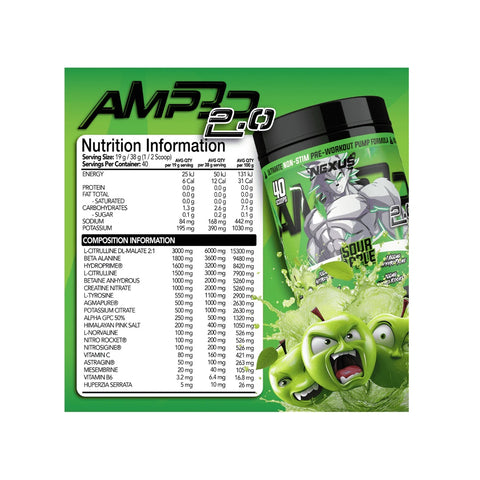 AMP3D 2.0 by Nexus Sports Nutrition