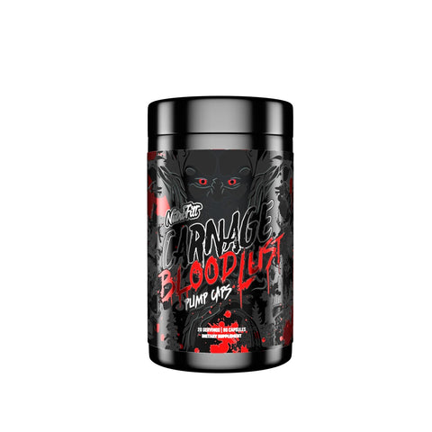 Carnage Blood Lust Pump Capsules By Nutrifitt