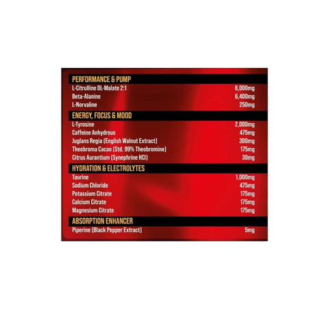 Gates of Hell Pre-Workout By OCD Nutrition