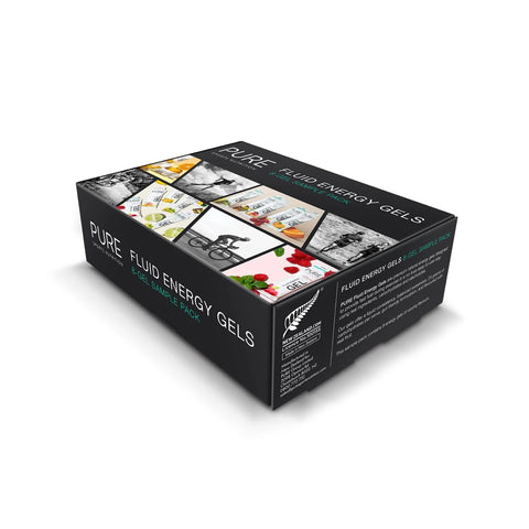 Fluid Energy Gels 8-Gel Sample Pack By PURE Sports Nutrition