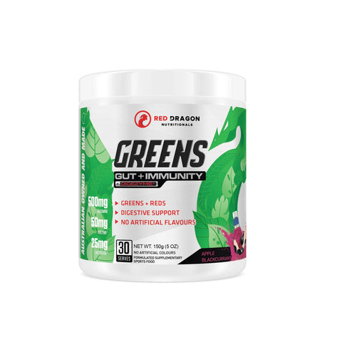 Greens Guts Immunity By Red Dragon Nutritionals