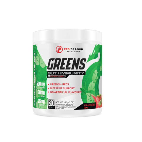 Greens Guts Immunity By Red Dragon Nutritionals