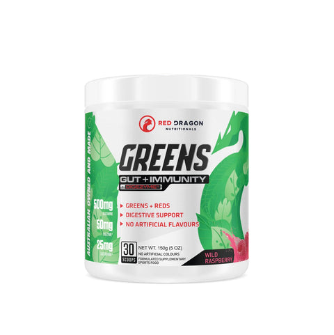 Greens Guts Immunity By Red Dragon Nutritionals