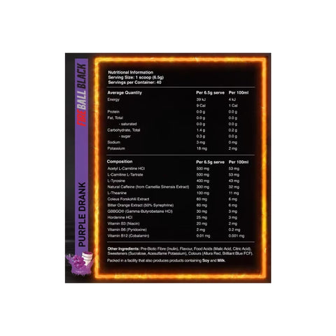 Fireball Black By Red Dragon Nutritionals