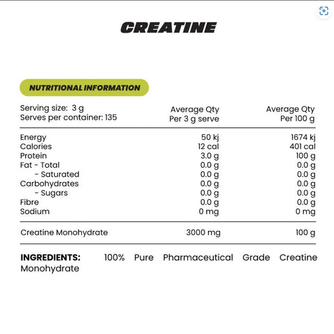 Creatine Monohydrate By Zombie Labs