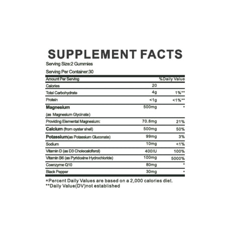 Magnesium Glycinate Gummies By 13 Lives