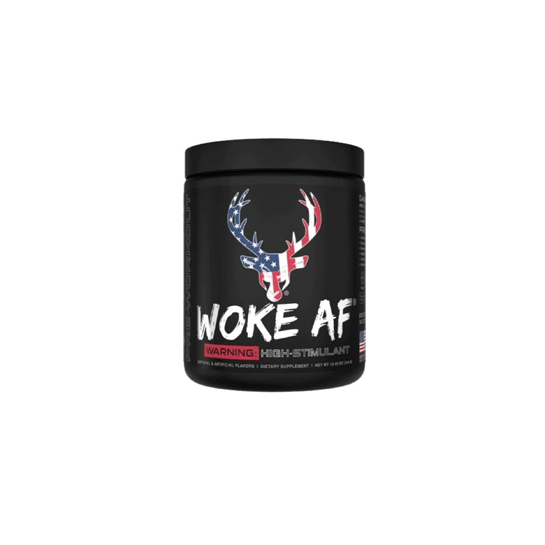 woke af blood raz flavor WOKE AF By Bucked Up 30 Servings – EMPIRELABZ SUPPLEMENTS