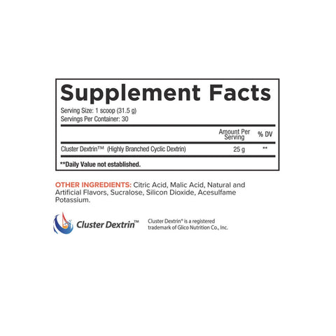 CARB Pure Cluster Dextrin By Core Nutritionals