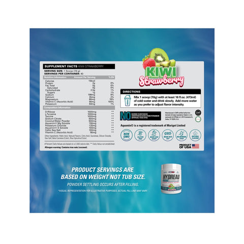 HYDREAU Sports Hydration By EHP Labs