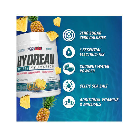 HYDREAU Sports Hydration By EHP Labs