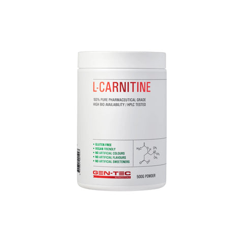 Pure L-Carnitine By Gen-Tec (Vegan)