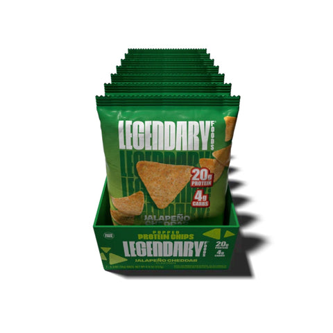 Popped Protein Chips By Legendary Foods