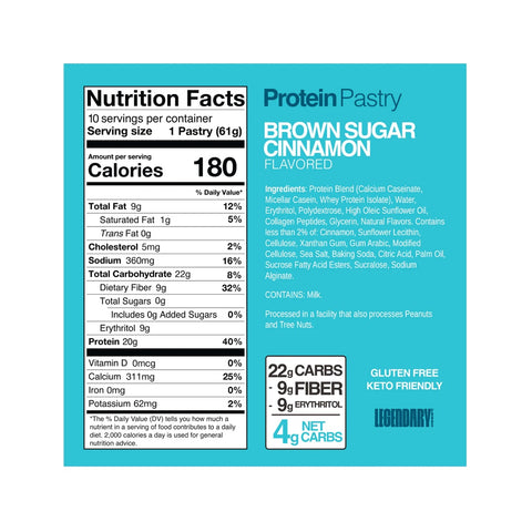 Protein Pastry By Legendary Foods