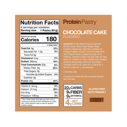 Protein Pastry By Legendary Foods