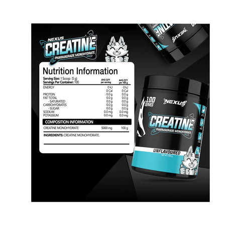 Creatine Monohydrate By Nexus Sports Nutrition