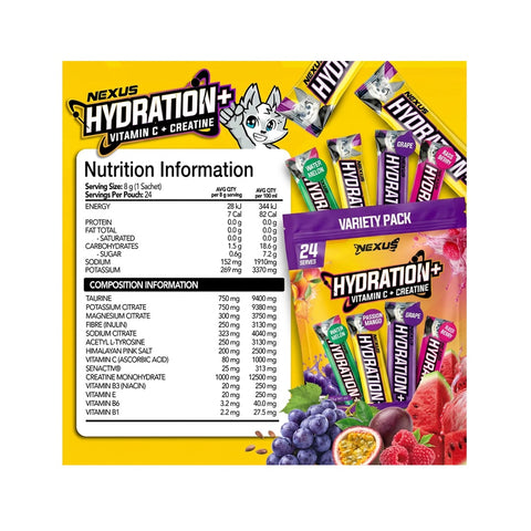 Hydration + By Nexus Sports Nutrition