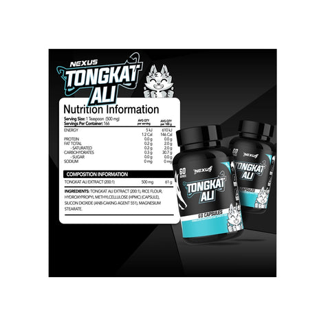 Tongkat Ali By Nexus Sports Nutrition