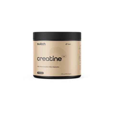 Creatine HCL Capsules By Switch Nutrition