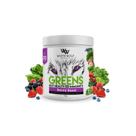 Greens Gut Health and Immunity By White Wolf Nutrition