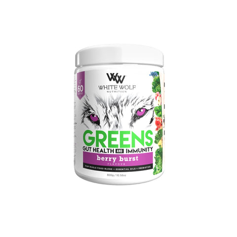 Greens Gut Health and Immunity By White Wolf Nutrition