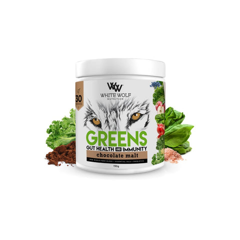 Greens Gut Health and Immunity By White Wolf Nutrition