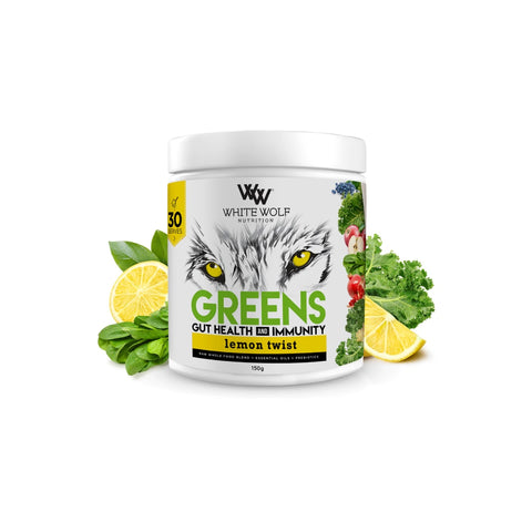 Greens Gut Health and Immunity By White Wolf Nutrition