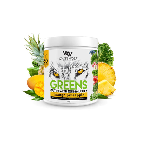 Greens Gut Health and Immunity By White Wolf Nutrition