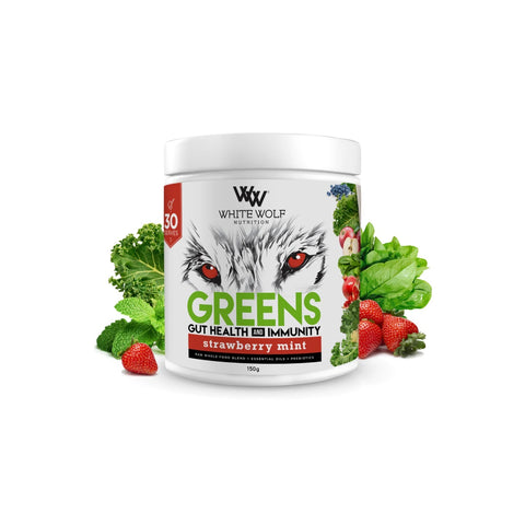 Greens Gut Health and Immunity By White Wolf Nutrition