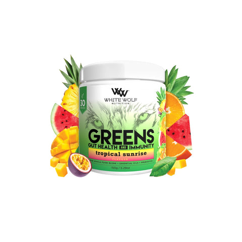 Greens Gut Health and Immunity By White Wolf Nutrition