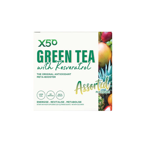 Green Tea With Resveratrol By X50 Lifestyle