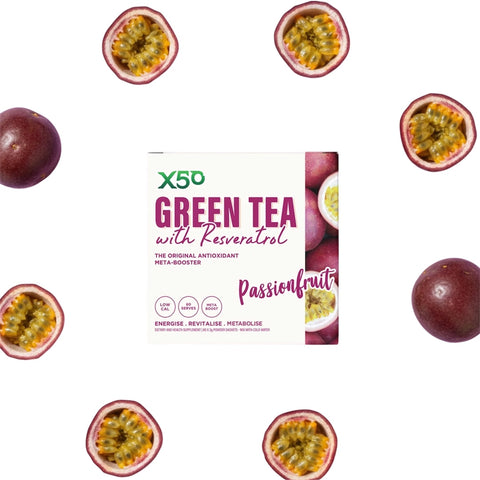 Green Tea With Resveratrol By X50 Lifestyle